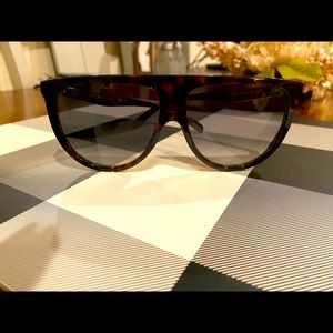 Authentic Celine Flat Top Shield Sunglasses
